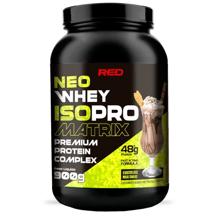 Whey Protein Isolado e Concentrado  Neo Isopro Matrix 900g - Red Series