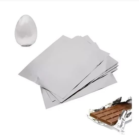 80 PAPEL CHUMBO GRANDE PARA EMBALAR OVOS DE  PÁSCOA 40X50CM  EMBALE