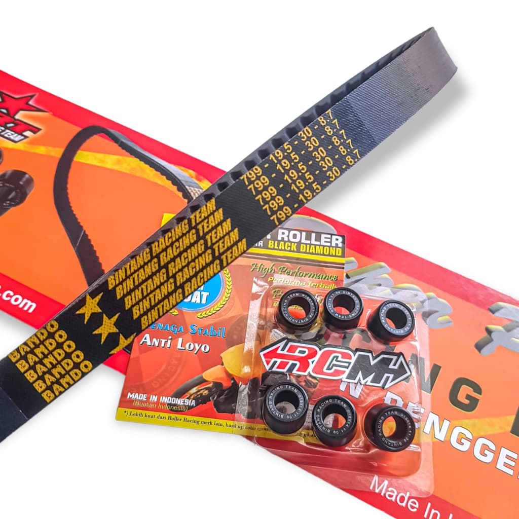 1 Conjunto VBELT V-BELT VAN RACING SUPER Forte Correia De Transmissão SDH E Rolo ROLER K44 BEAT FI ESP POP STREET VARIO