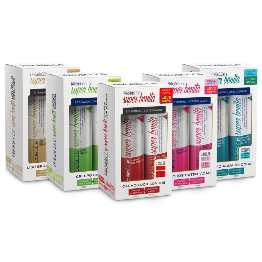 Kit Shampoo 250ml + Cond 250ML - PROBELLE