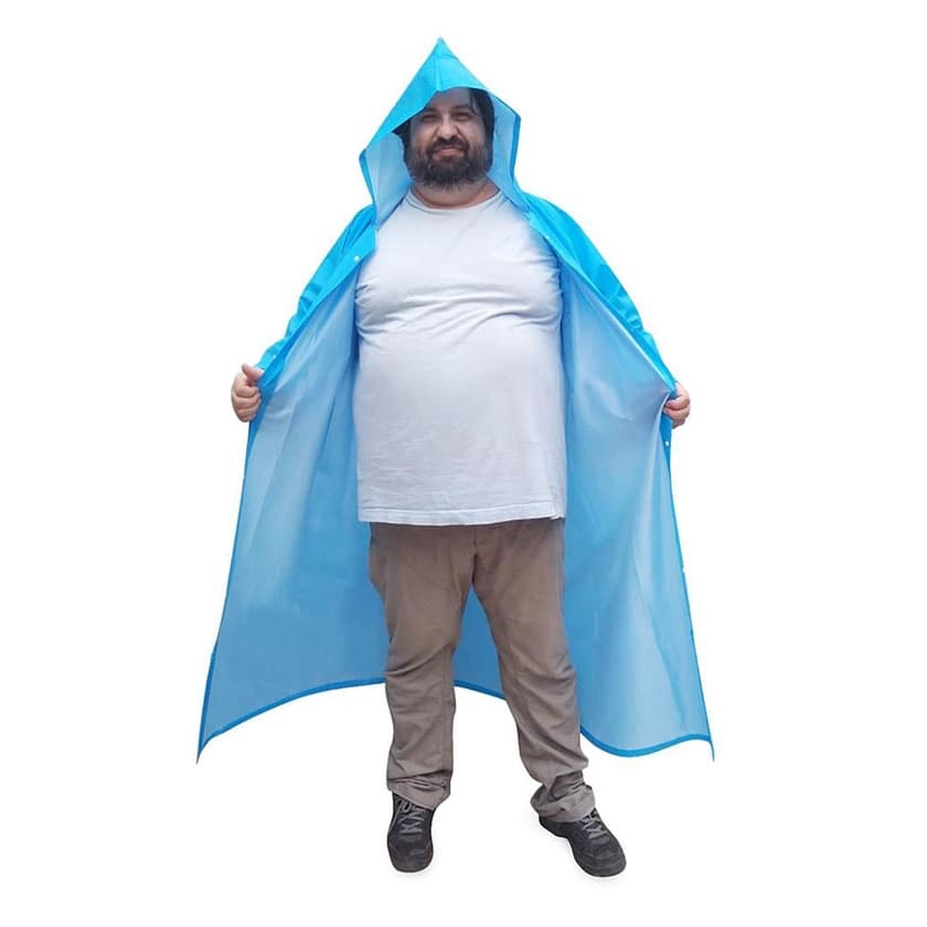 Capa De Chuva PVC Forrada Tamanho EXGG Grande