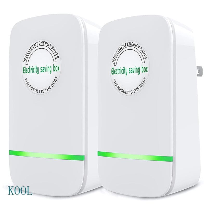 KOOL 2 Pack Power Saver Economia Energia Eficiência Doméstica