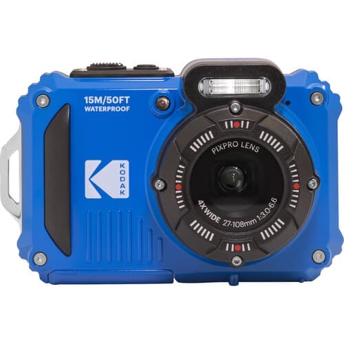 CÂMERA KODAK PIXPRO WPZ2 WATERPROOF AZUL