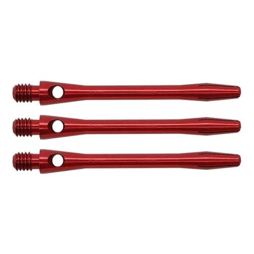 Kit Para Dardo Profissional 3 Shafts de Alumínio Target - Vermelho