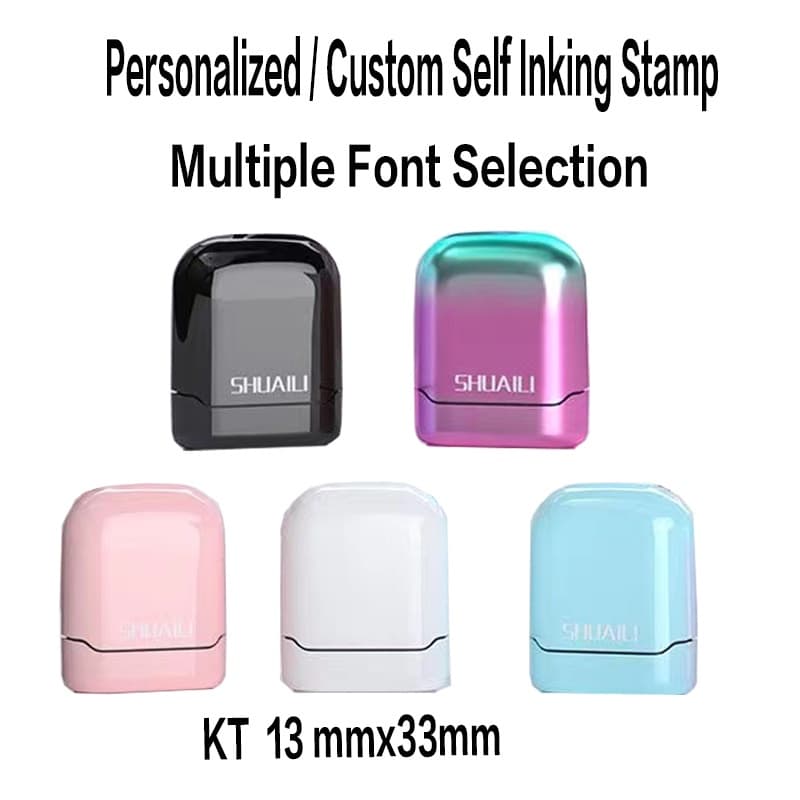 Nome Gratuito Personalizado 【 Free Tinta 】 | Mini Selos Personalizáveis