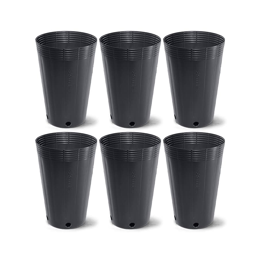 Kit 6 Vaso Plástico Para Planta Nutriplan Cultivo Indoor e Outdoor - Vários Tamanhos