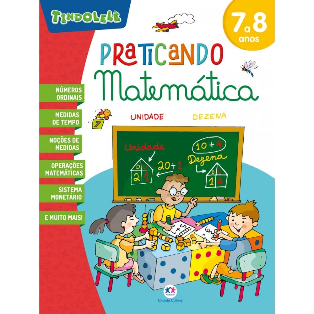 Livro Praticando matemática Ciranda Cultural
