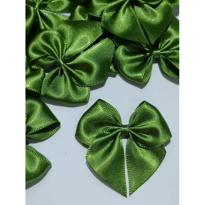 Laço Lacinho de Cetim Nº 5 5x5 cm - 30 Unidades - Decorações, bolas e esferas acrílicas, caixa milk, personalizados e lembrancinhas