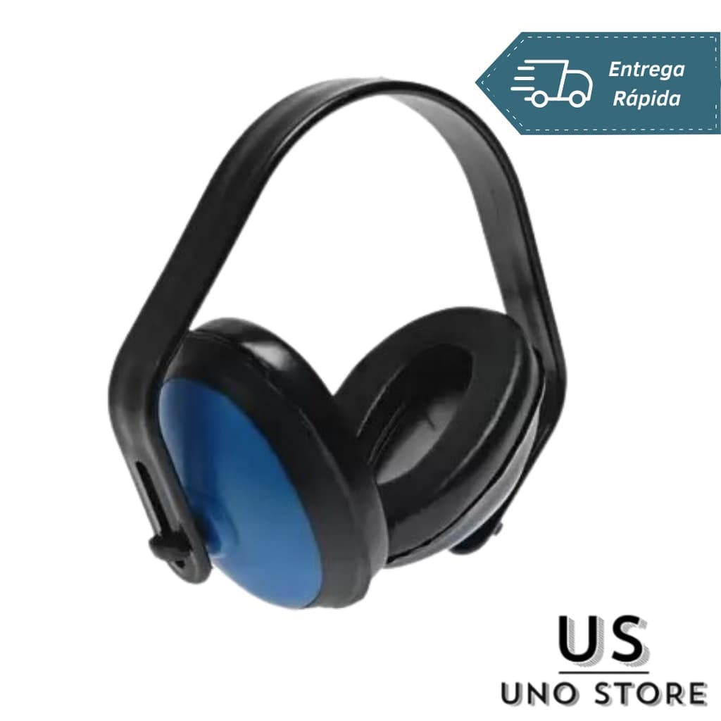 Protetor Auricular  AbafadorAuditivo De Ruídos Tipo Concha almofadadas 15dB Confortavel