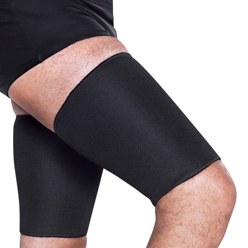 Par Coxal Elástico Suporte Protetor Profissional Treino E Alivia Dor Qualidade Resistencia Compressão Protetor de Coxa
