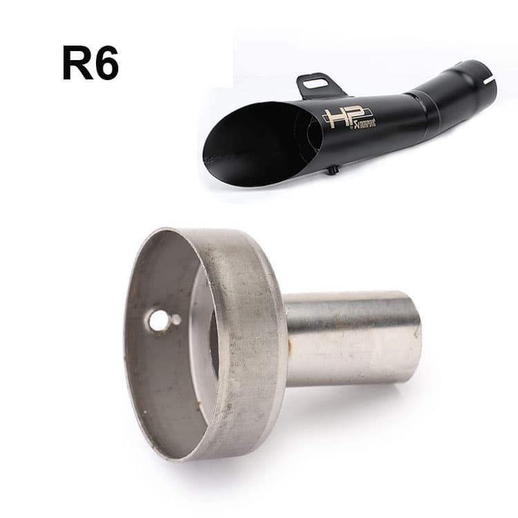 Silenciador De Tubo De Escape Para Motocicleta R6 , Removível , DB Killer , Ponta , Boca , Defletor De Escapamento