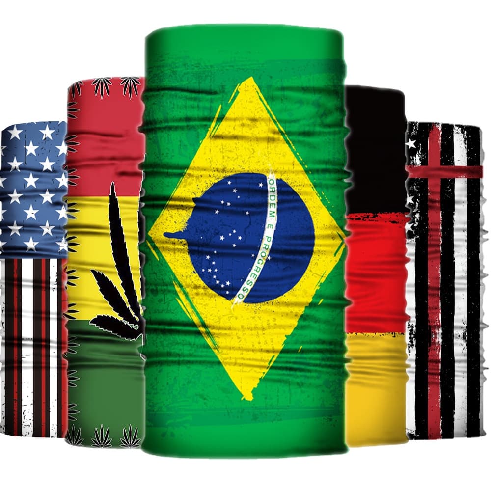 Em stock banner Bandana UV Anti-Pó Turban Cabeça De Lenço Bicicleta Esportiva Topeng Fita De Exterior