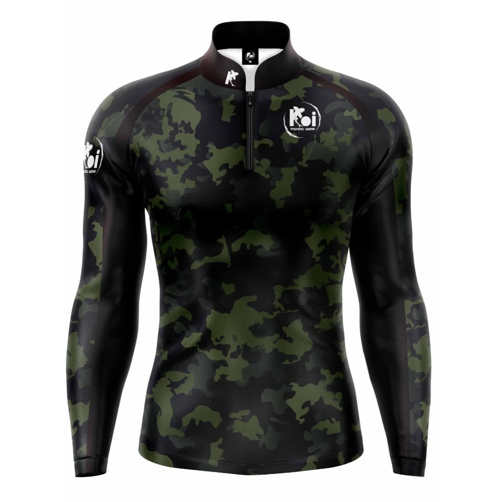 Camiseta Camisa Blusa Pesca Camuflado Militar Com Proteção Uv50+