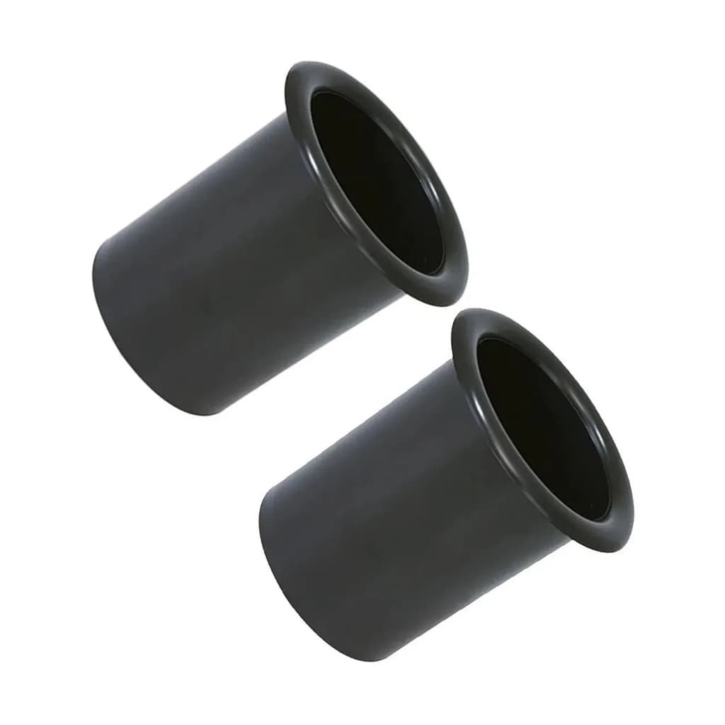 Kit 2 Aero Duto 3 Polegadas P/ Caixa de Som Automotivo Plástico Para Carro