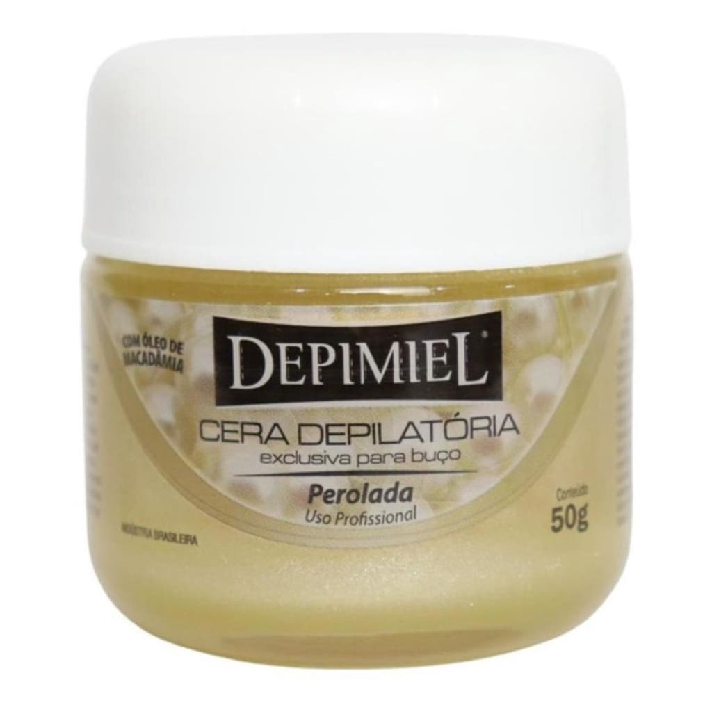 Cera Perolada Para Buço 50g - Depimiel
