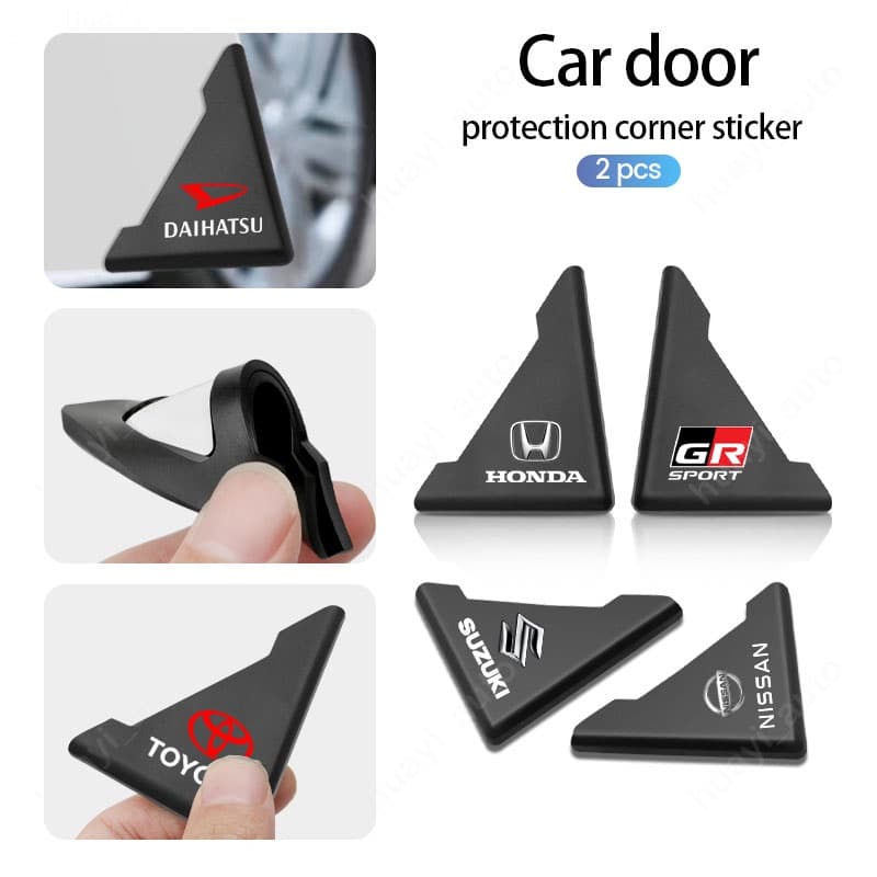 【 Limited Oferta De Tempo 】 2/4 Pcs Silicone Anti-Colisão Canto Protetor Da Porta Do Carro Acessórios De Decoração De Carros Para Todos Os Modelos