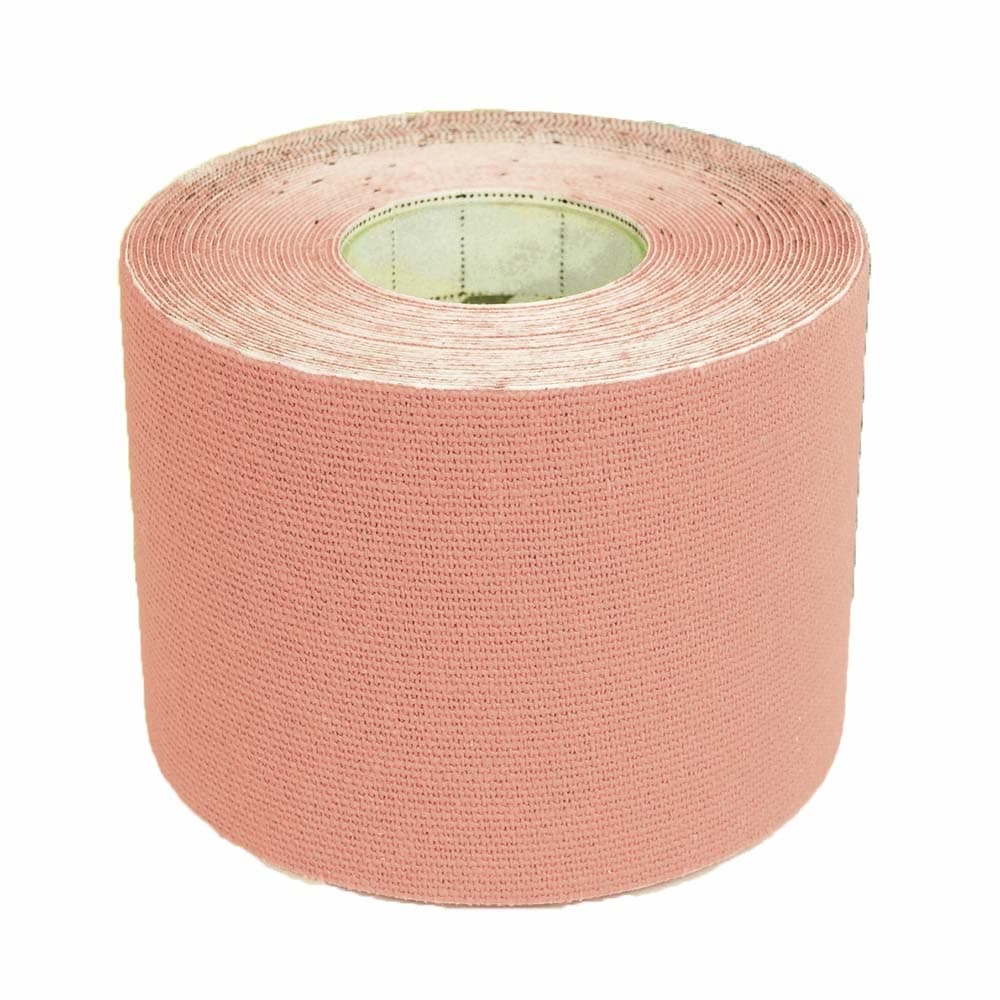 Fita Kinésio Funcional Muscle Fix 5x500cm Rolo Bege Multilaser - HC041