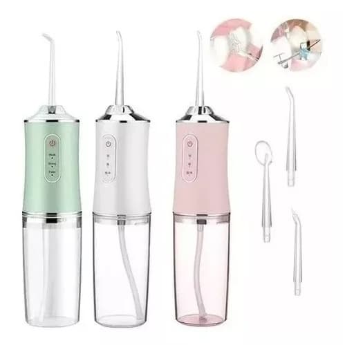 Irrigador Oral Jato D'água Limpeza Profunda Higiene Bucal Dental Recarregável