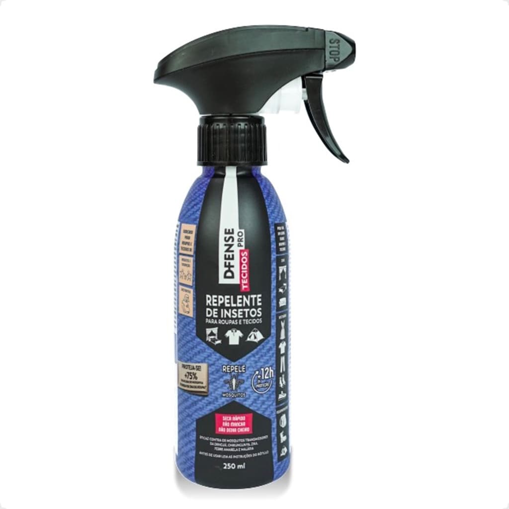 D-Fense Pro Tecidos Repelente de Insetos para Roupas - 250 mL