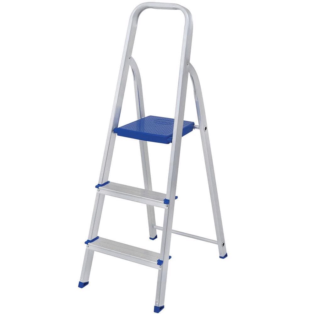 Escada Doméstica de Alumínio 3 Degraus MOR