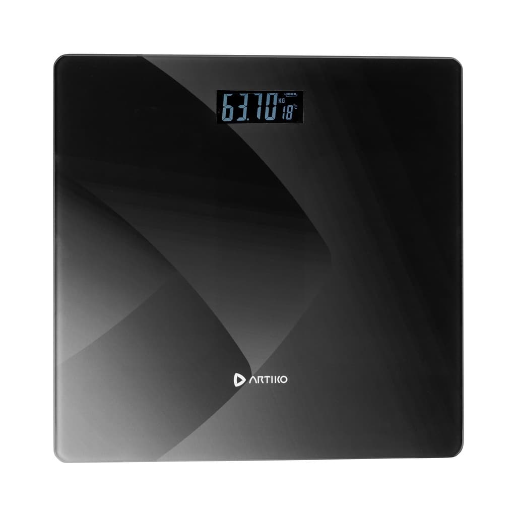 Balança Digital Corporal Banheiro Artiko Trim Vidro Slim Até 180kg