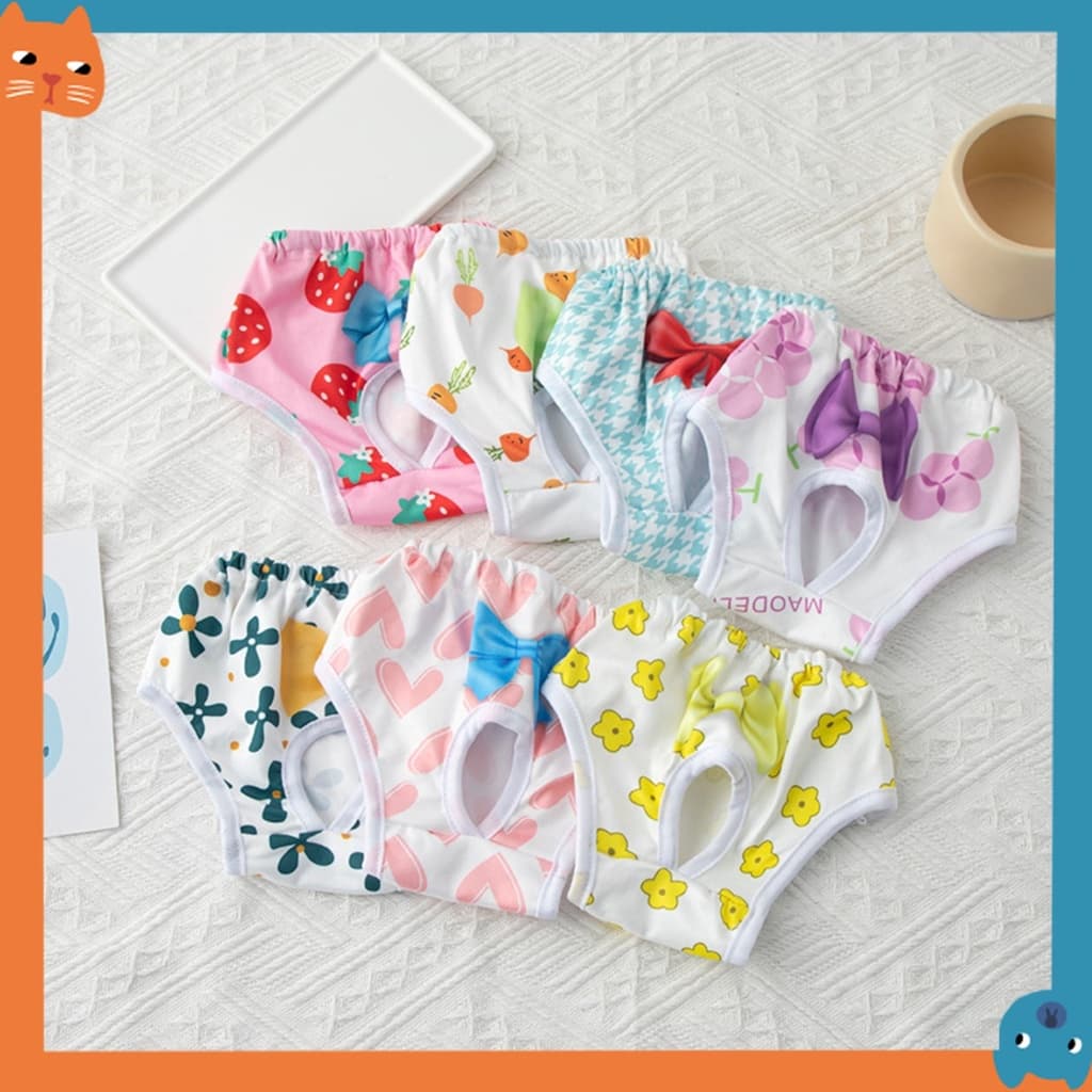 Calças Fisiológicas Coloridas Para Cães