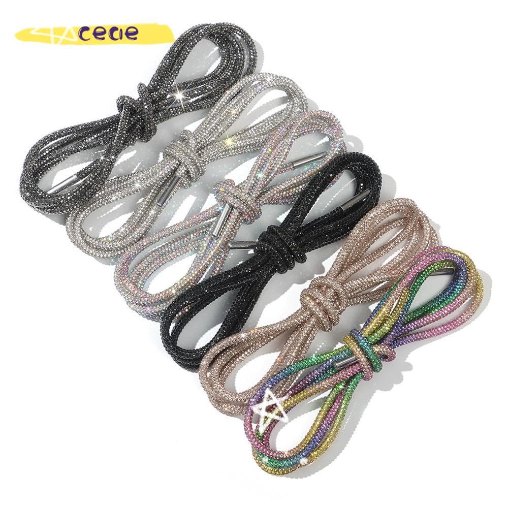 <Atacado>CEAE 1 Pç Cadarço De Strass/Acessórios De Luxo Com Alça Cruzada Brilhante Para Trança