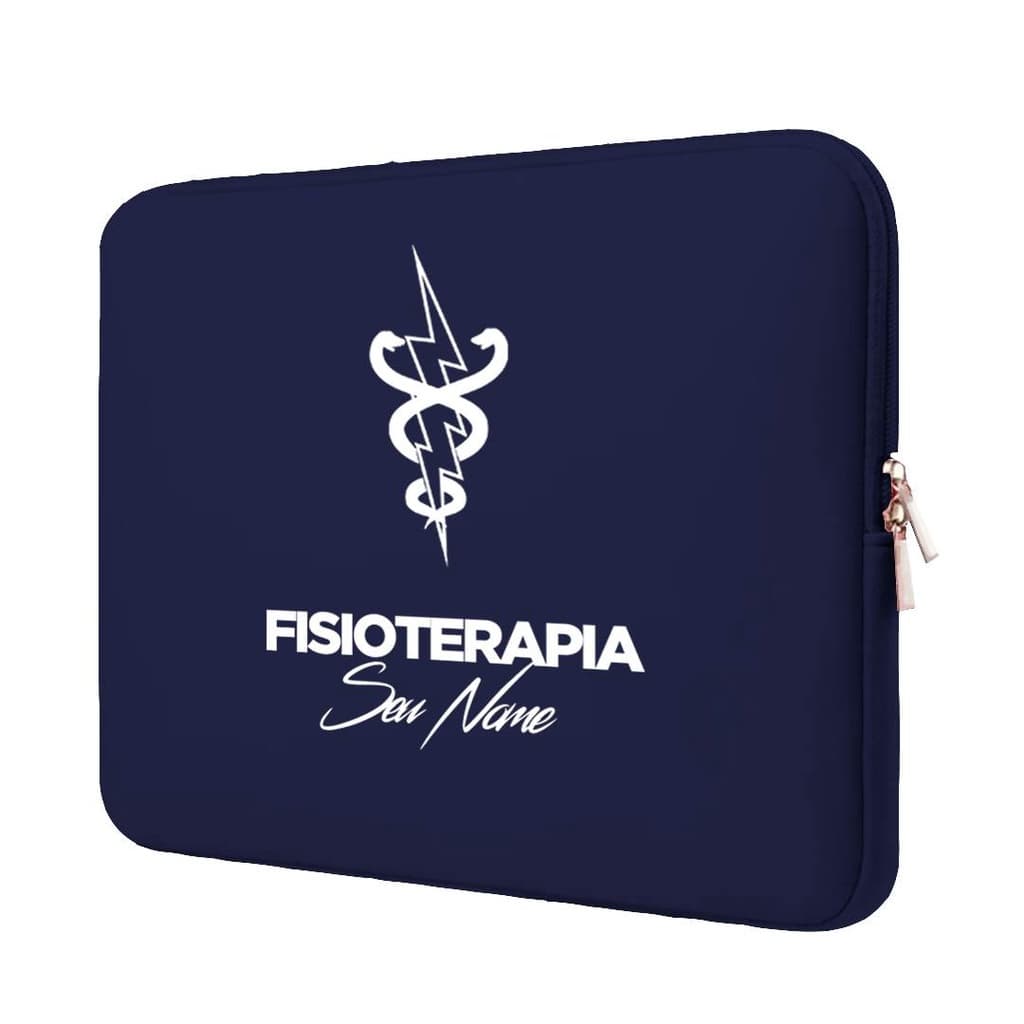 Capa Case Pasta Maleta Notebook Macbook Personalizada Neoprene 15.6/14.1/13.3/12.1/11.6/17.3/10.1 Fisioterapia 1