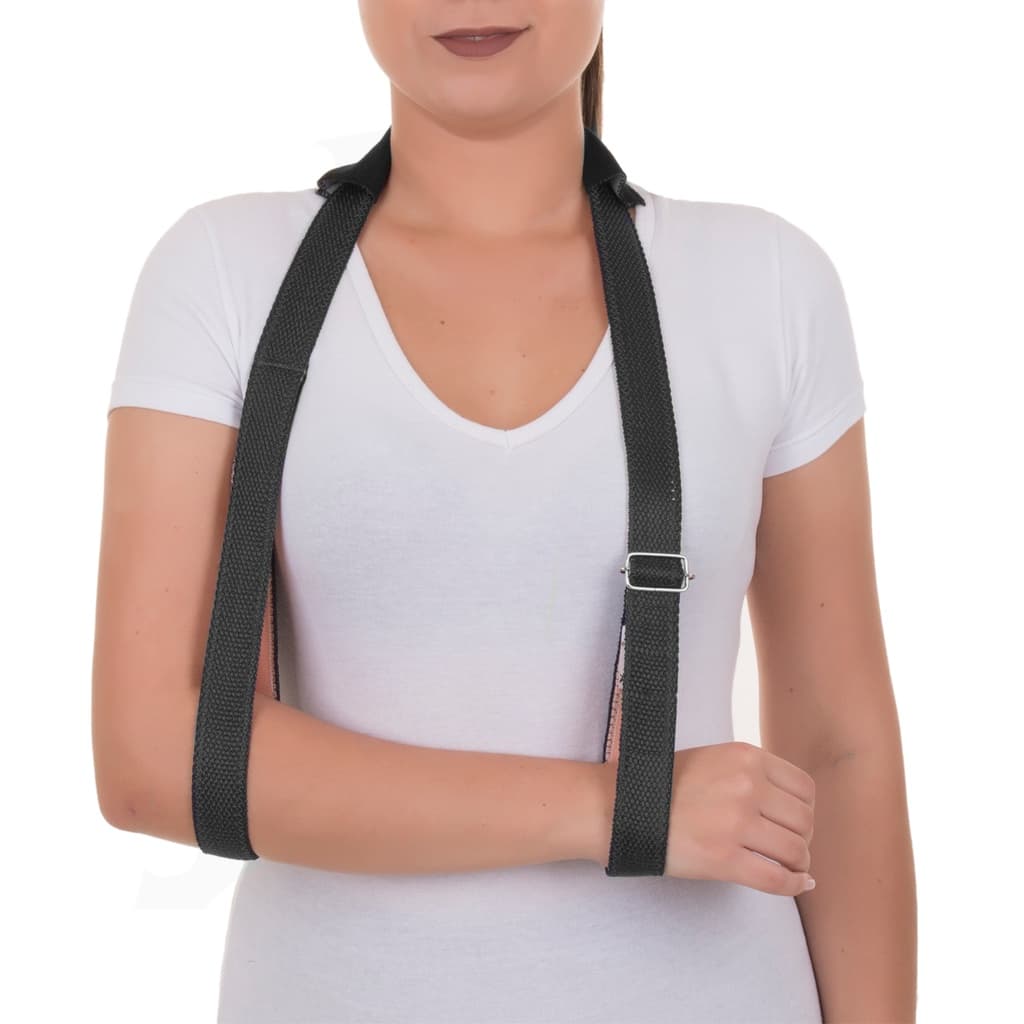 Tipoia Apoio Para Braço Em Tira Bilateral Preto