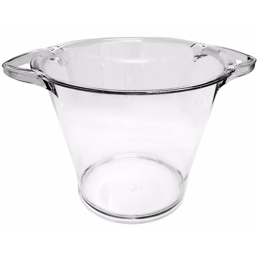 Balde De Gelo Acrílico 5lts Balde Bebidas Gelo Combo - Liso (Sem Gravar)