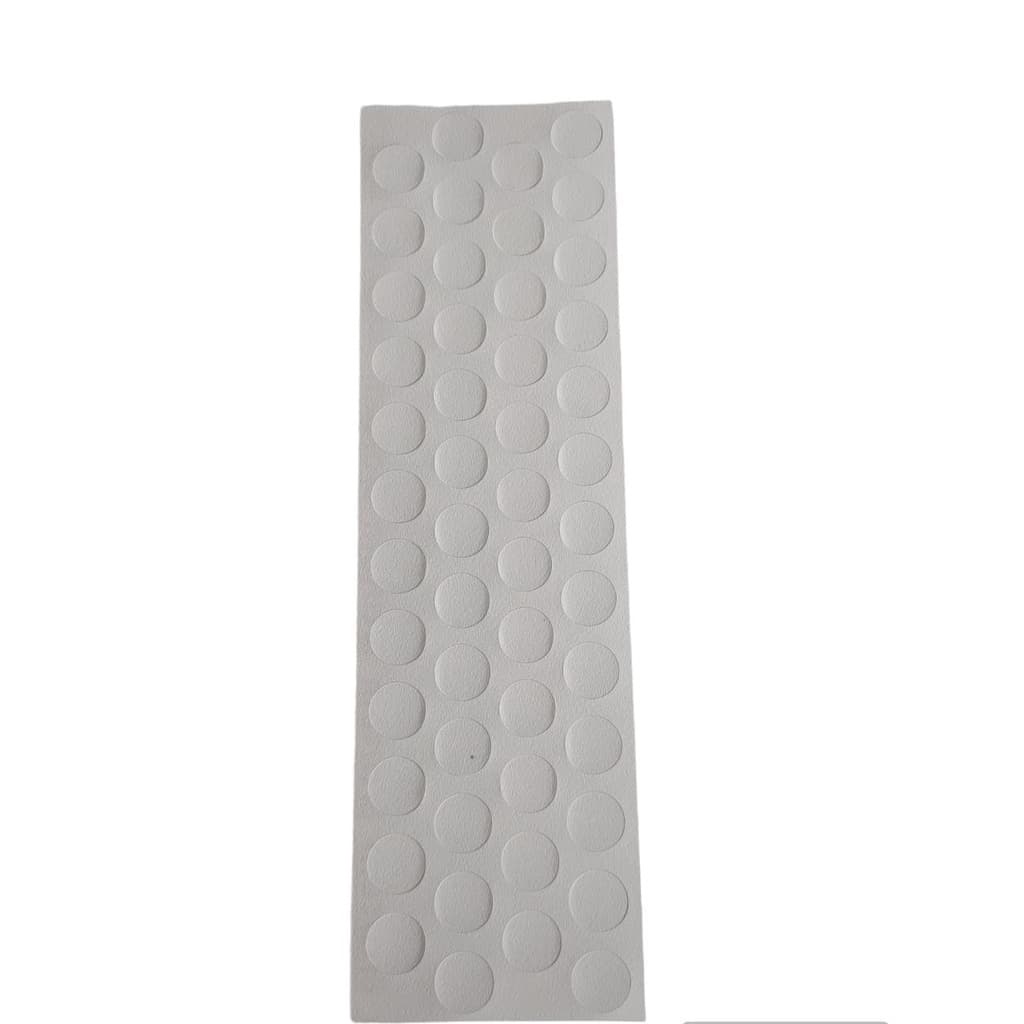 Tapa Furos Adesivo Branco Texturizado Pvc 13mm P Móveis 50un