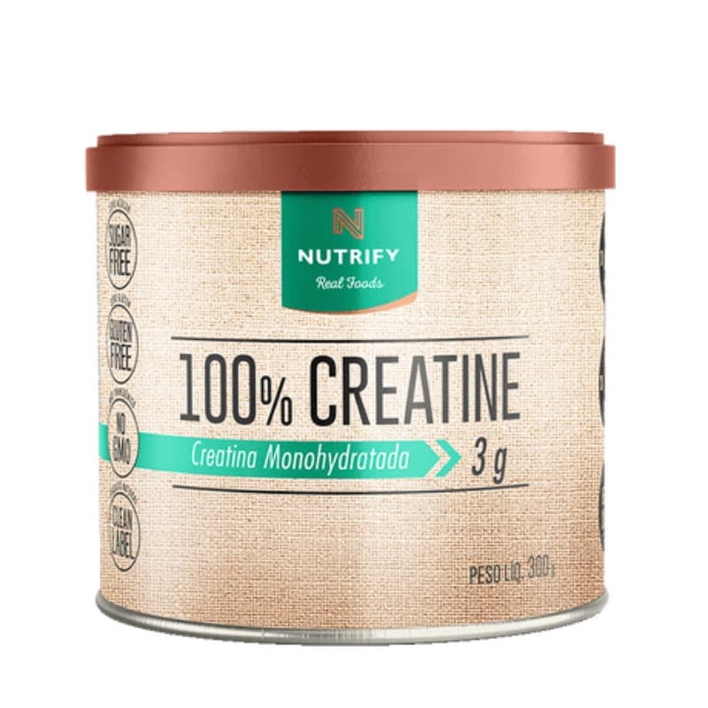 100% Creatine Monohidratada 300g - Nutrify