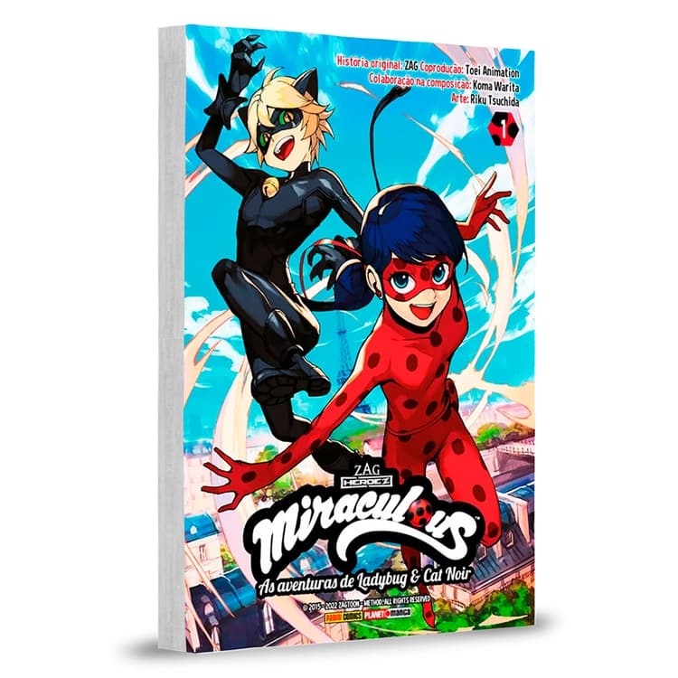 Mangá - Miraculous: Ladybug e Cat Noir - 01