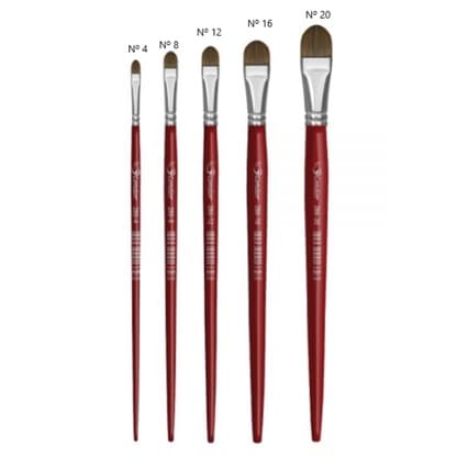 Pincel Língua de Gato ref 286 Condor Filbert Artístico