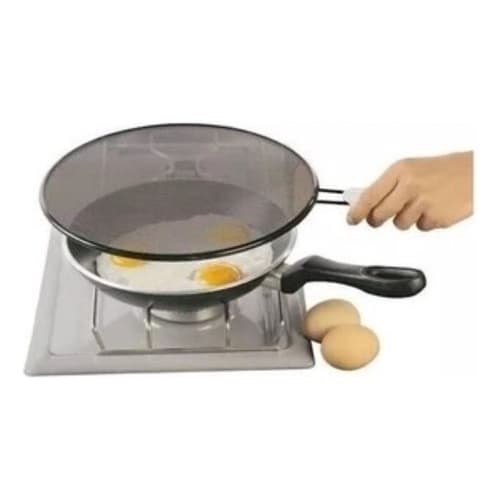 Tampa Tela P/ Fritura Frigideira Tela 25x39 cm Anti Respingo