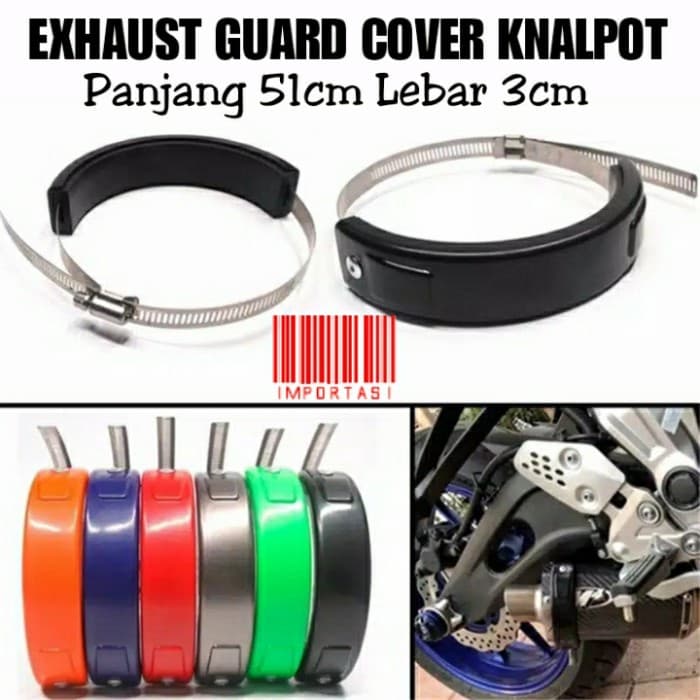 Frete Grátis Capa De Proteção De Escape Protetor Silenciador De Corrida Acidente