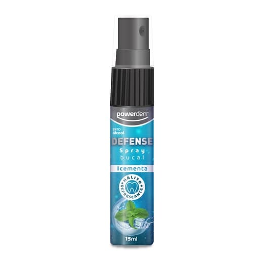 Spray Bucal Defense Ice Menta Refrescante Mau Hálito