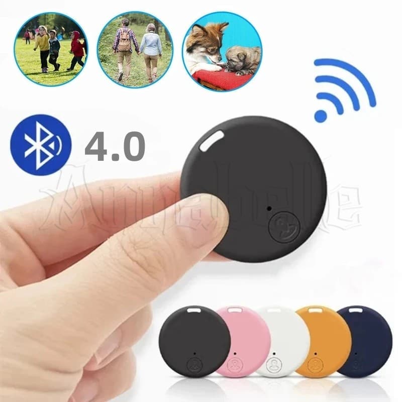 1Pc Rastreador GPS Portátil Mini Bluetooth 4.0 Tampa Deslizante De Posicionamento Dispositivo Anti-Perda Carteira Sem Fio Para Crianças Localizador De Alarme Smart Finder Acessórios