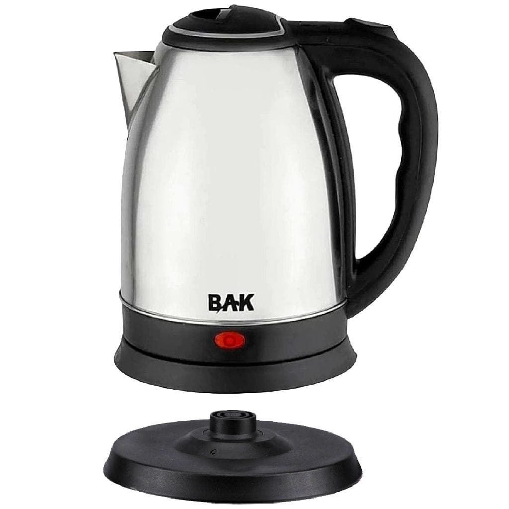 Chaleira Elétrica Giratório De Aço Inox Para Café Chá Leite 110V 1100W 1800ML Linha Premium