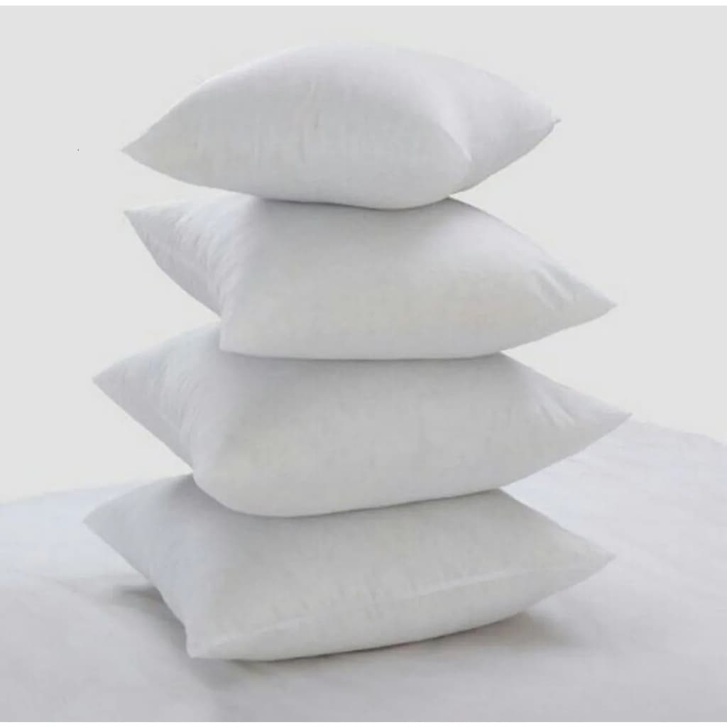 KIT 02 ALMOFADAS 45x45cm enchimento 100% fibra siliconada