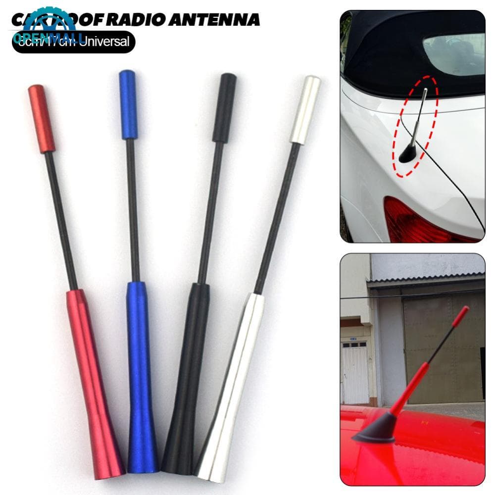 OPENMALL 8/17cm Universal Car Roof Radio Antena De Rádio De Tejadilho AM FM Sinal Aéreo Melhora O Dispositivo De Estilo