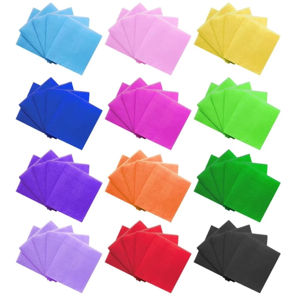 Guardanapo de Papel Cores 19,5cm x 21,5cm - C/ 250 un