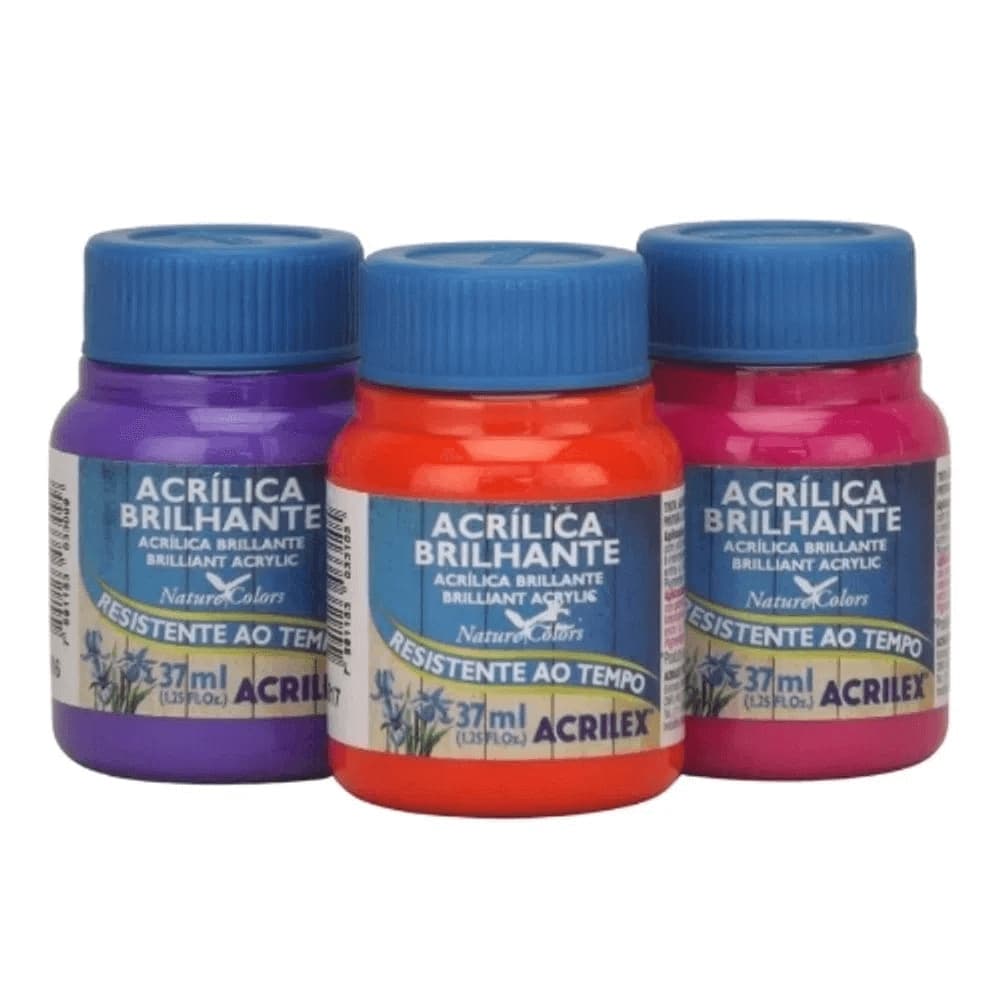 Tinta Acrílica Brilhante Acrilex 37ml