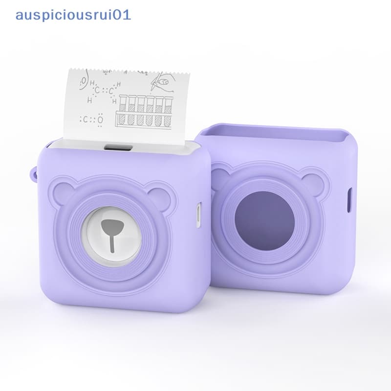 [Auspiciousrui01] A6 Peripage Impressora Fotográfica Térmica Portátil Bluetooth Inkless Capa Macia