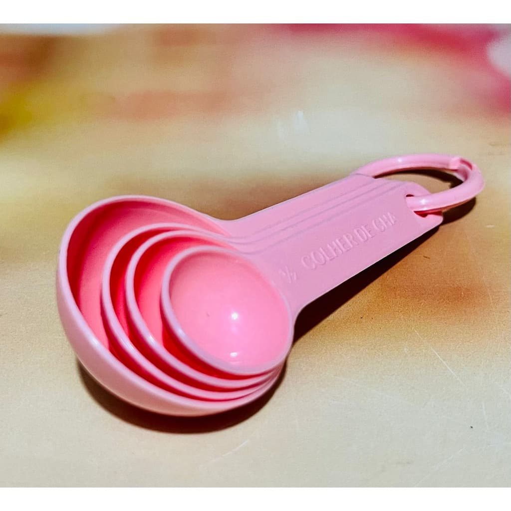 Jogo de Colher Medidora P com 4 peças (Dona Cotta) OFF