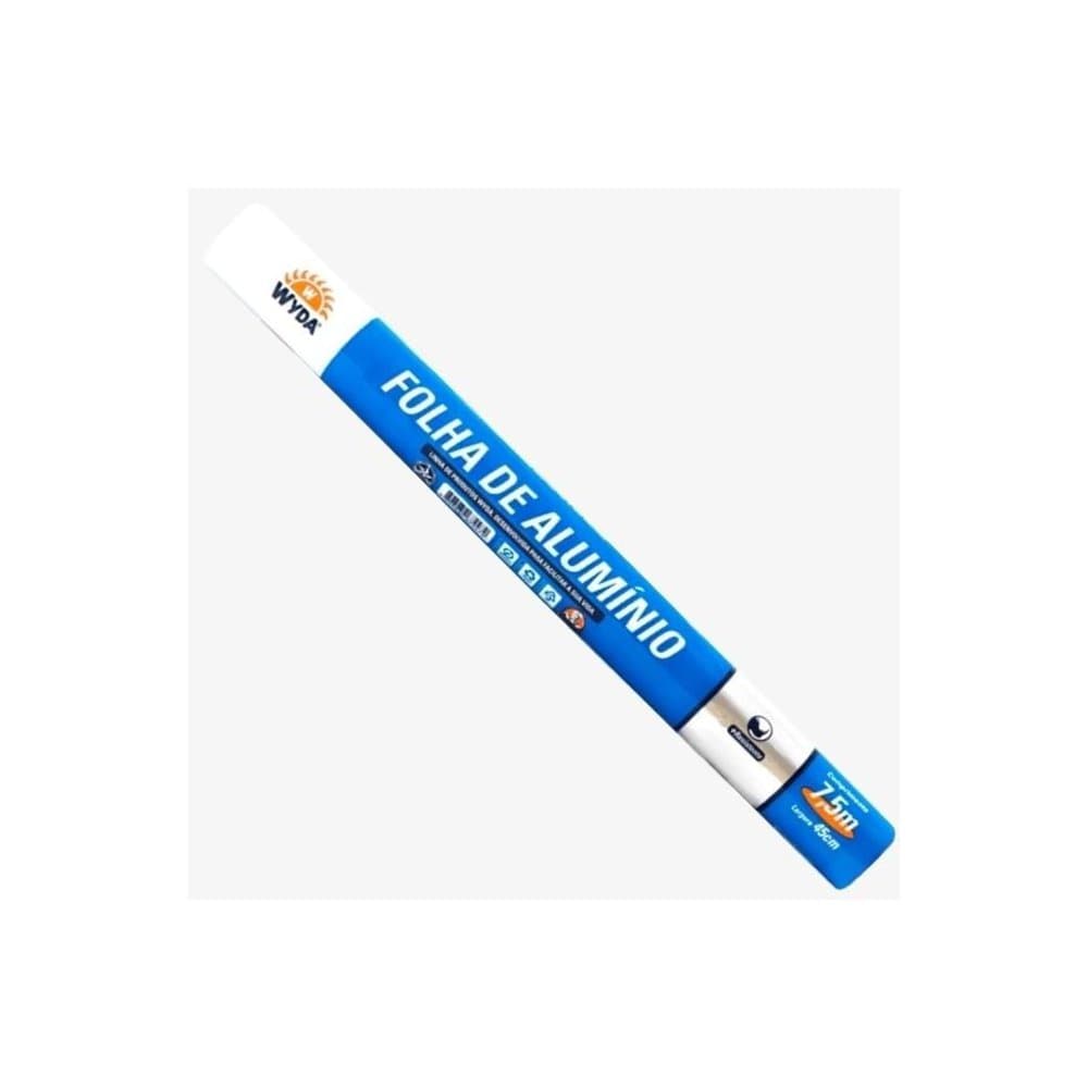 Papel Alumínio 7,5MTS - Wyda 45cm