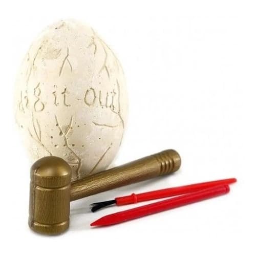 Brinquedo Ovo Dino Fossil Escavação  1 Dinossauro Surpresa