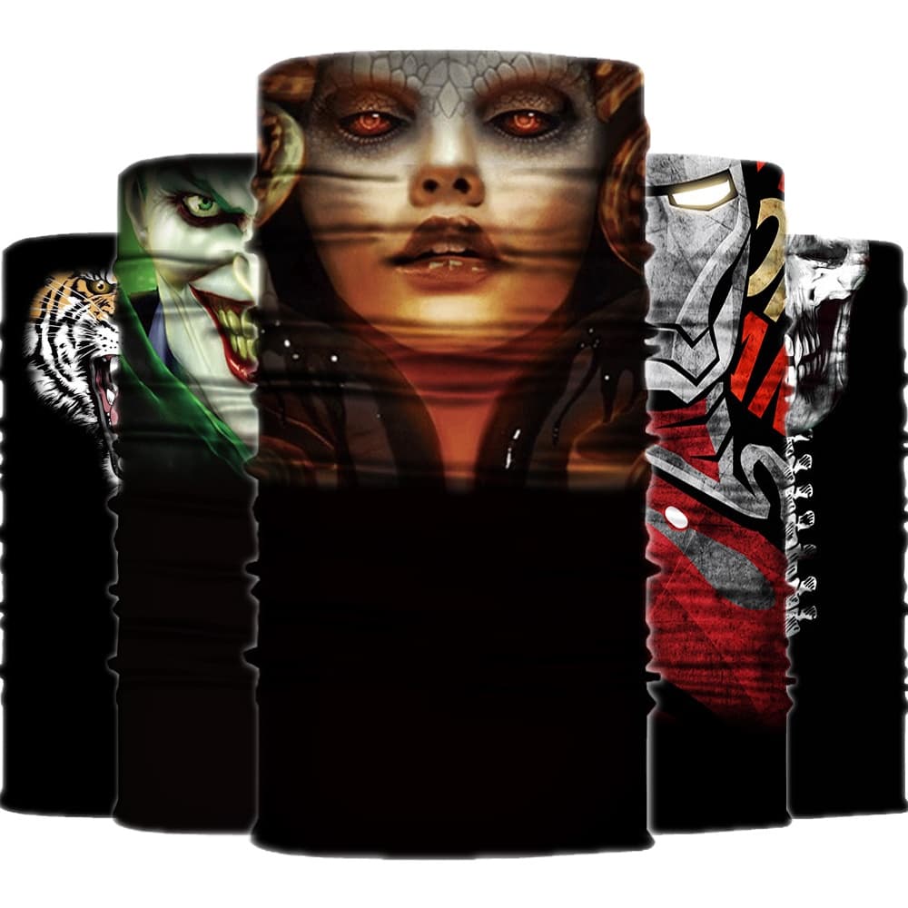 Bandana Buff Balaclava Anti-Vento Gaiter Face Respirável Scarf Topeng Motocicleta Pesca De Bicicleta Para Esportes & Exterior