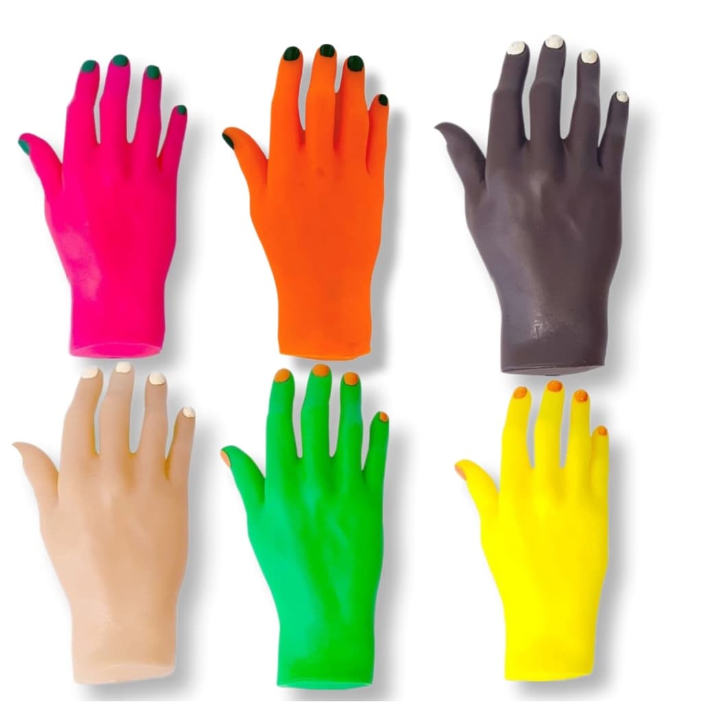 Mordedor Pet Mão Grande Colorida - Petgrows