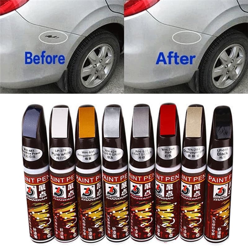 1PCS Caneta De Reparo Profissional De Pintura Automotiva Não Tóxica Resistente À Água Permanente Prova D'água De Carro Transparente
